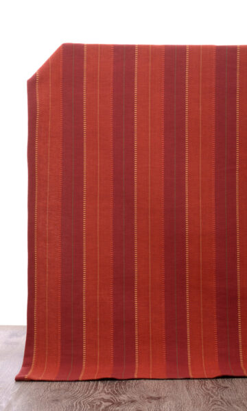 Striped Custom Roman Blinds For Kitchen