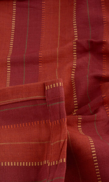 Striped Custom Roman Blinds For Bedroom