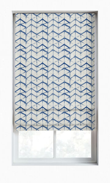 Printed Custom Window Treatments For Living Room