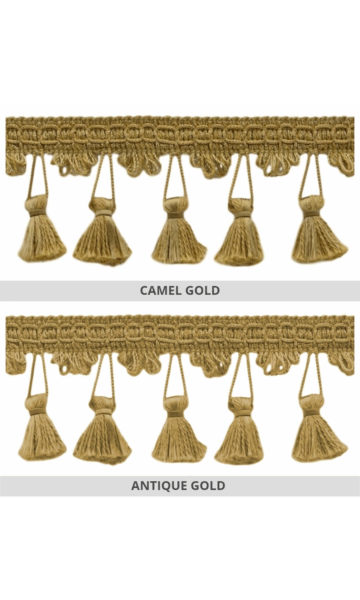 Tassel Trims For Roman Shades And Curtains
