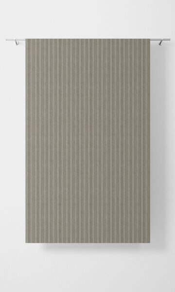 Grey Cotton Fake Roman Shade