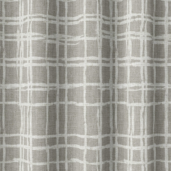 &#8216;Leonardo&#8217; Fabric Swatch (Grey/ White)