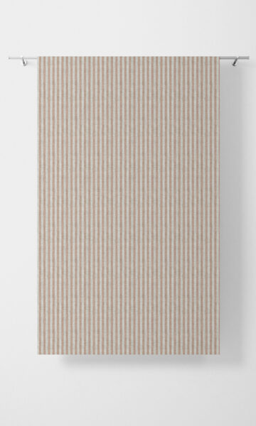 Pink Striped Custom Window Shades For Nursery