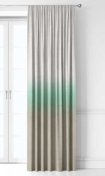 Green And Grey Curtains For Drawing Room