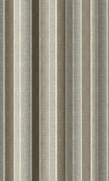 Beige And Brown Modern Striped Custom Drapes For Living Room