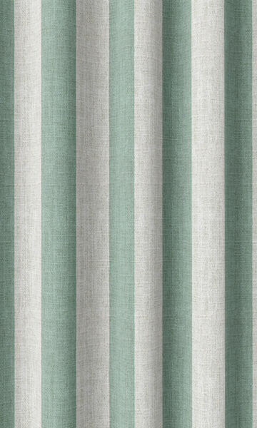 Blue Striped Custom Fake Shades For Dining Room