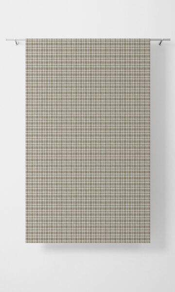 Affordable Checked Window Treatments