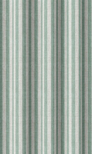 Blue Striped Extra Long Custom Curtains