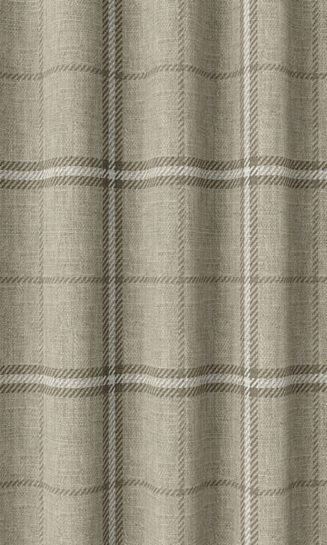Beige Affordable And Checked Roman Shade