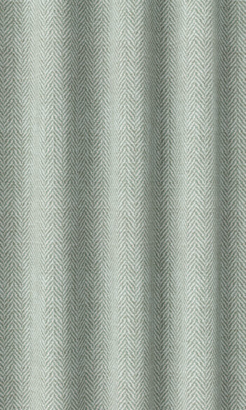 Blue Custom Drapery & Roman Blinds