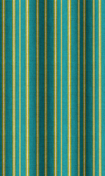 Striped Drapery For Bedroom