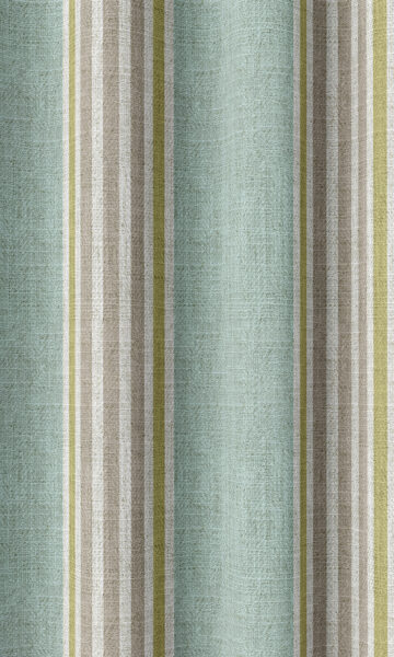 Striped Custom Drapes For Living Room
