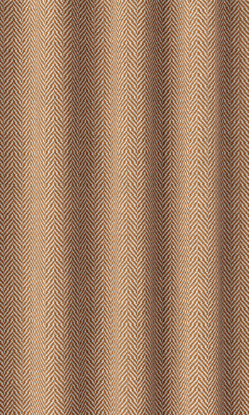 Orange custom Drapery & Roman Blinds