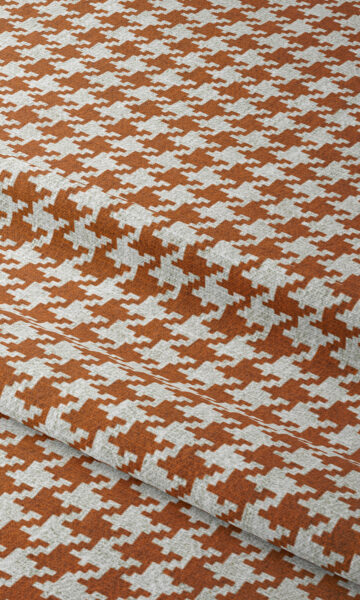 Orange Extra Long Custom Drapery