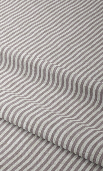 White Striped Custom Drapes