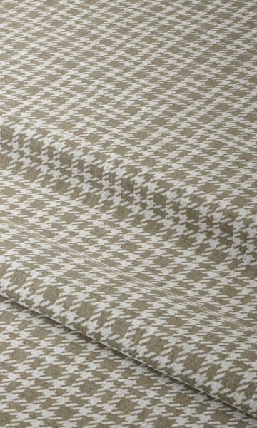 Checked Pattern Custom Drapery