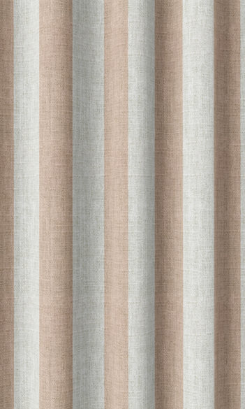 Pink Striped Affordable Custom Drapery For Nursery