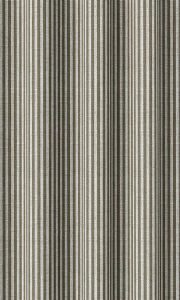 Modern Striped Custom Drapes And Roman Shades