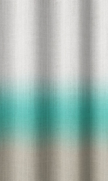 White Green Grey Drapery