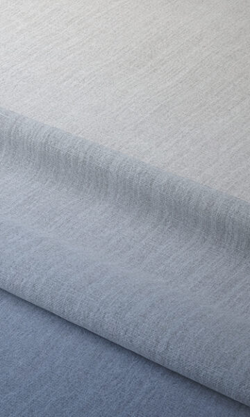 White And Navy Shade Drapes