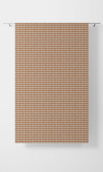 Orange Extra Long Cheap Custom Window Treatments For Living Room