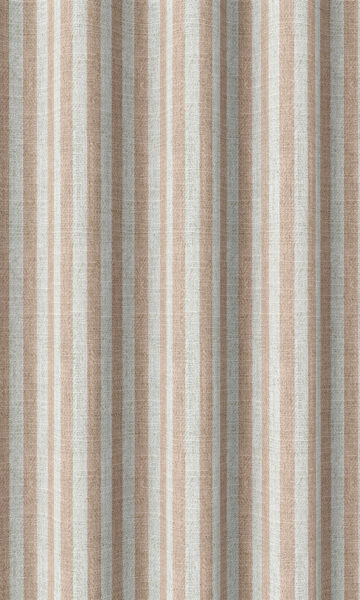 Pink Striped Affordable Custom Drapery