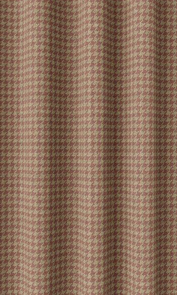 Orange Bedroom Custom Drapes