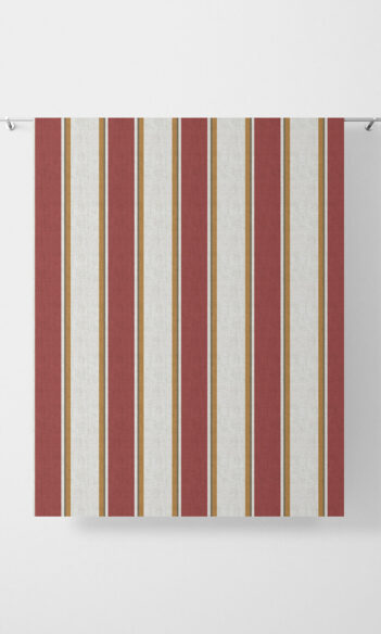 Red And White Striped Kitchen Curtains