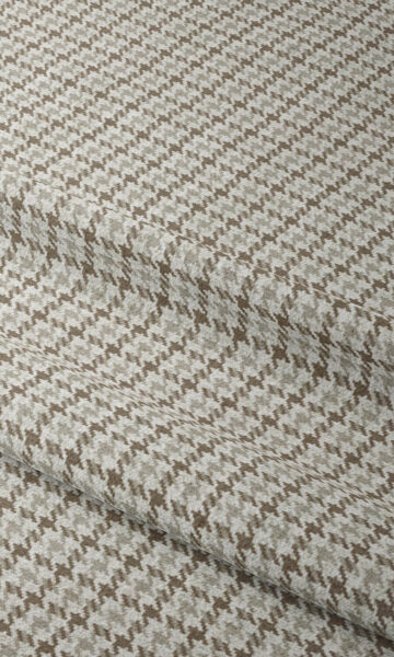 Checked Bathroom Custom Curtains