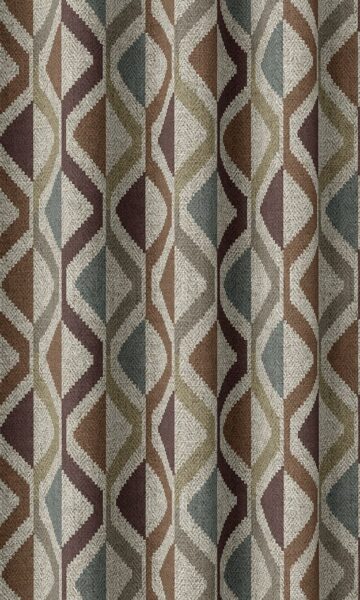 Geometric Custom Window Treatments