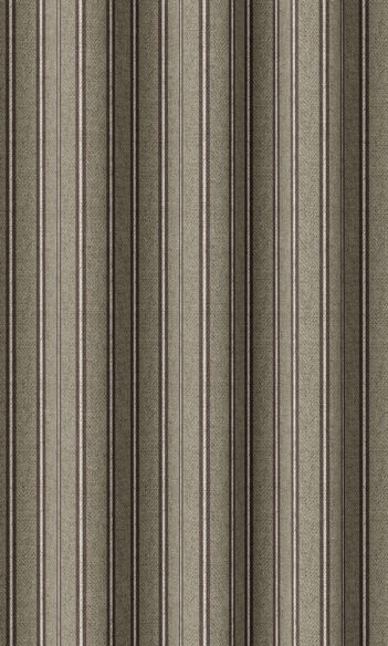 Beige Striped Custom Window Curtains