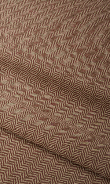 Brown Patterned Bedroom Custom Short Drapes