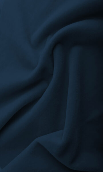 Blue Velvet Kitchen Window Roman Blinds
