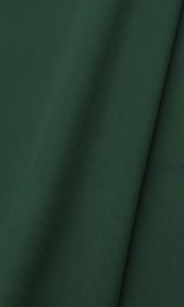 Green Velvet Custom Roman Blinds
