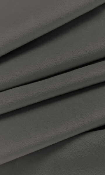 Grey Velvet Custom Drapes For Drawing Room