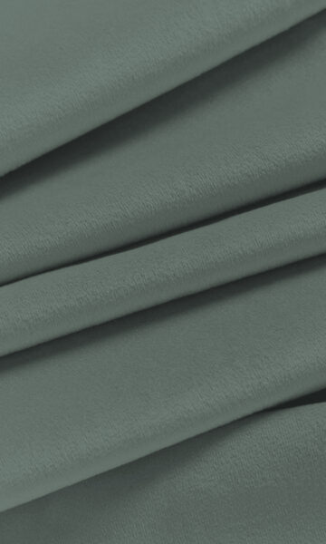 Blue Velvet Custom Drapery For Drawing Room