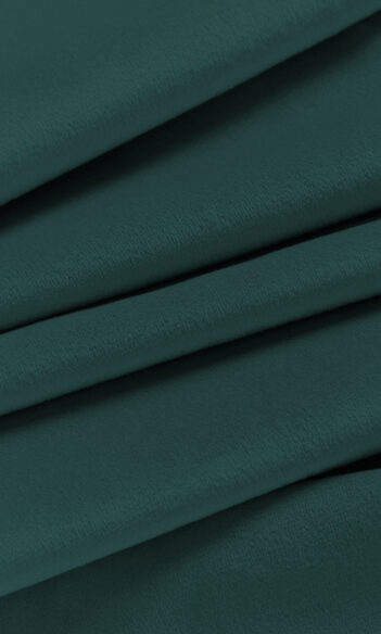Green Velvet Custom Drapes For Bedroom