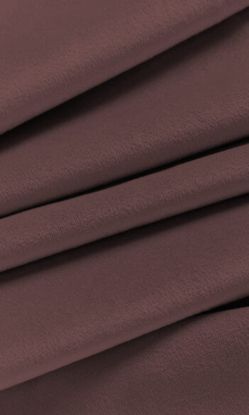 Purple Velvet Extra Long Drapery