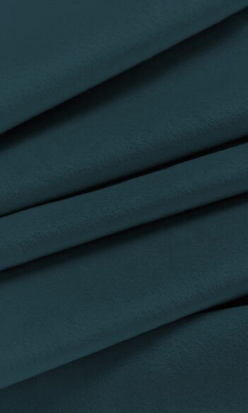 Blue Velvet Custom Drapes For Nursery