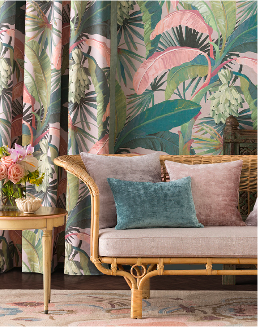 Bring Nature Home with Botanical Curtains