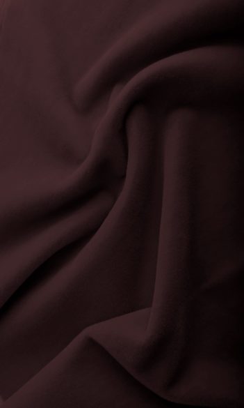 'Zelja' Fabric Swatch (Deep Burgundy Red)