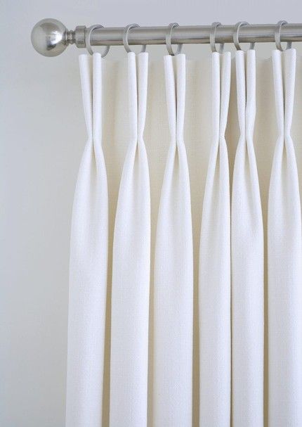 Two Fold French Pleats