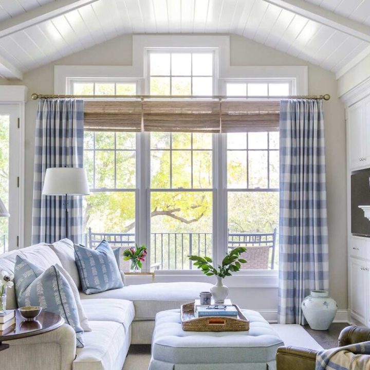 Buffalo Check Curtains: Fine-Finish the Country Vibe
