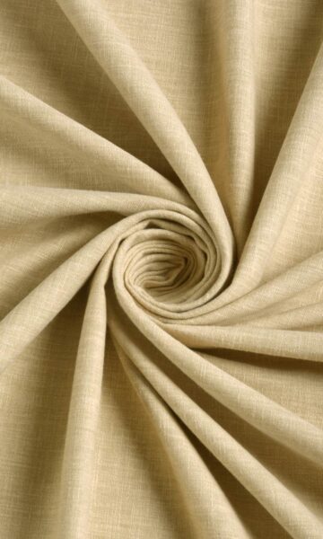 Beige Custom Drapery & Roman Blinds