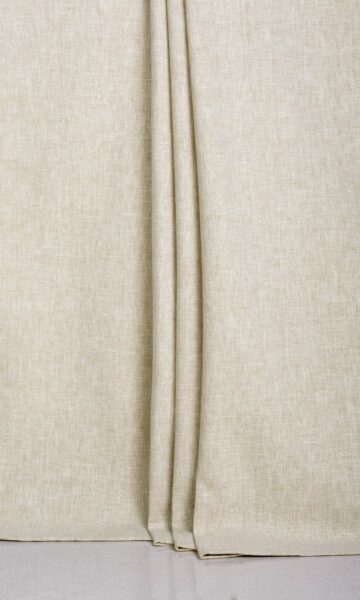 Beige Custom Curtains & Roman Shades