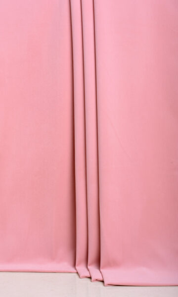 PINK VELVET WINDOW DRAPES