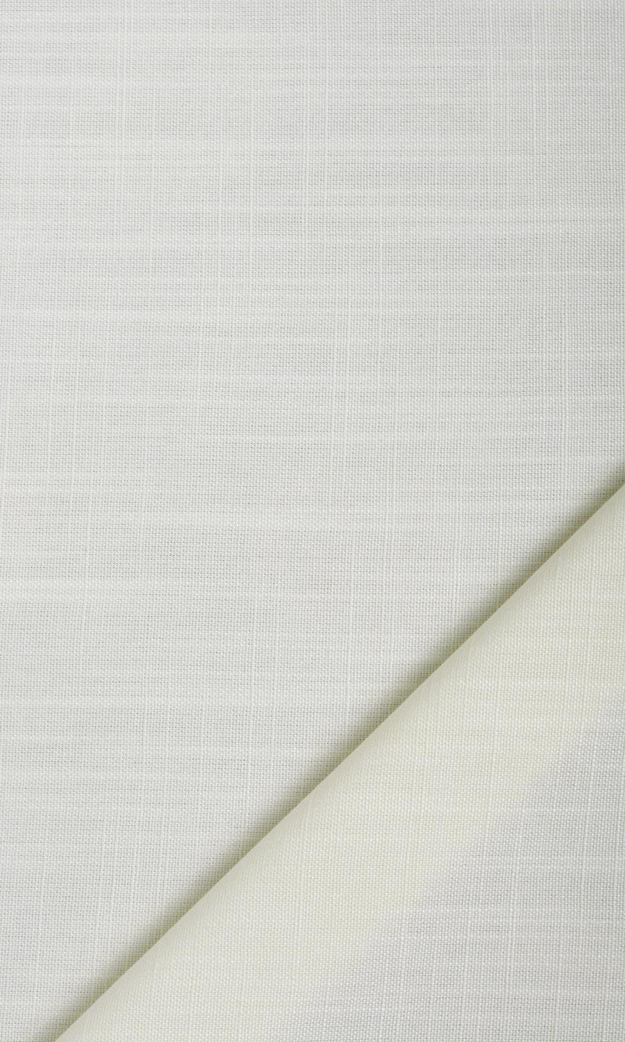 'Shepherd Trail' Plain Linen Texture Window Blinds (White)