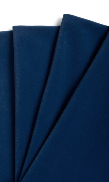 BLUE FABRIC FOR CURTAINS