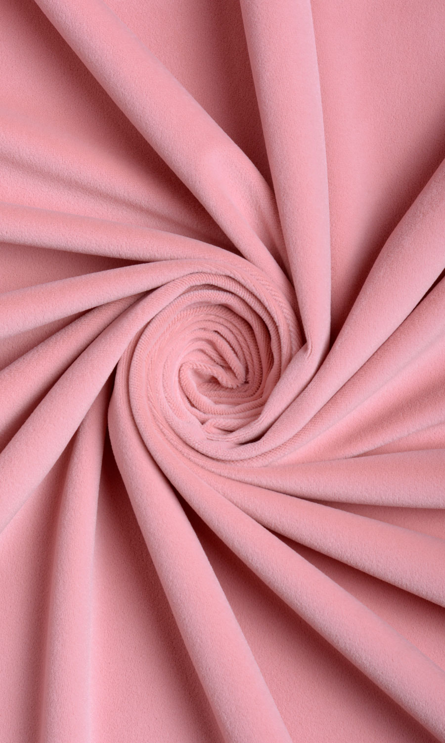 Wild Rose' Velvet Fabric (Soft Pink)