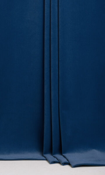 BLUE FABRIC FOR CURTAINS